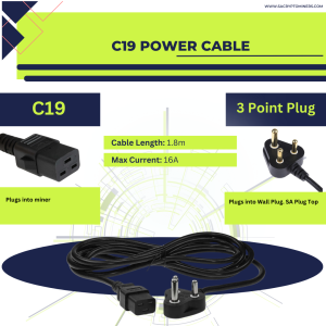 C19 Power Cable