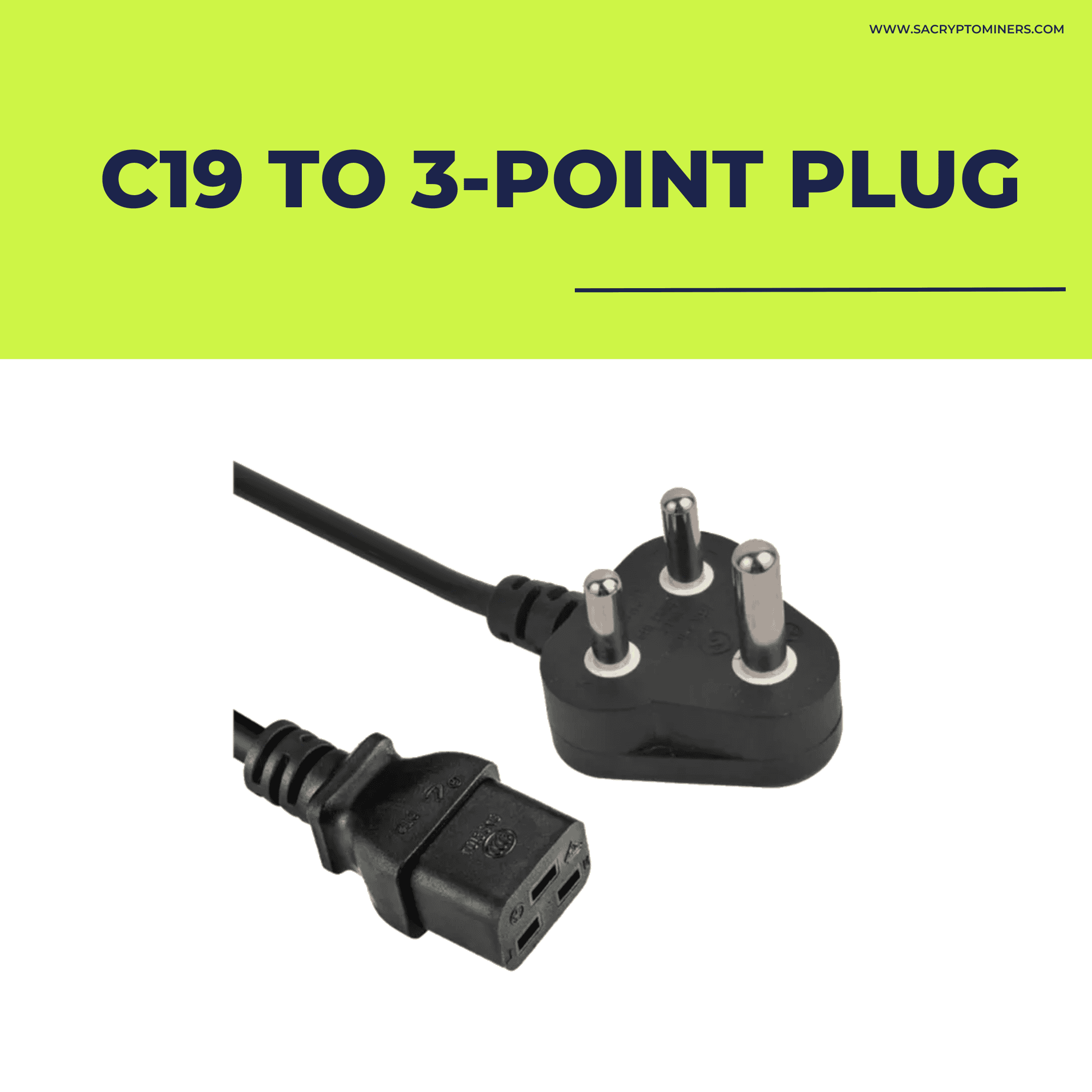 C19 Power Cable