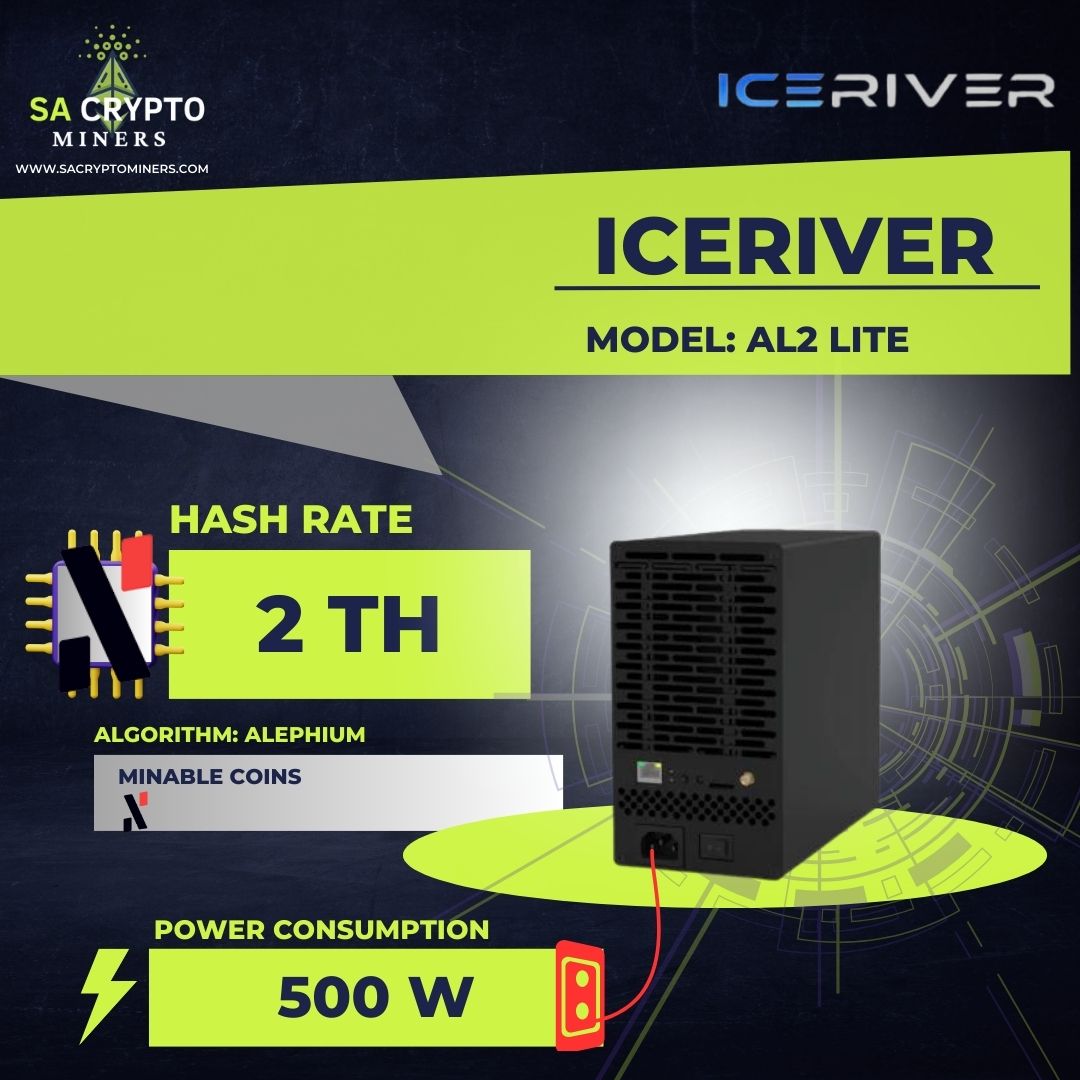 New Iceriver AL2 Lite Alephium Miner (2Th/s)