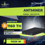 Bitmain Antminer S23 Hyd 3U