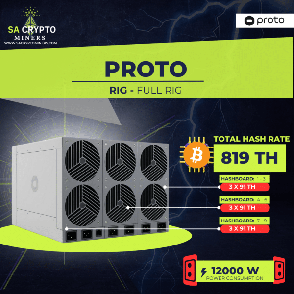 Proto Rig - 819TH - SA Crypto Miners