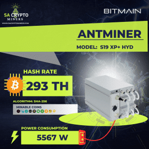 Bitmain Antminer S19 XP+ HYD Image