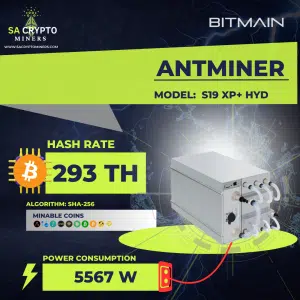 Bitmain Antminer S19 XP+ HYD Image