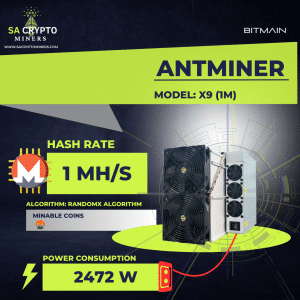 X9 Monero XMR Miner