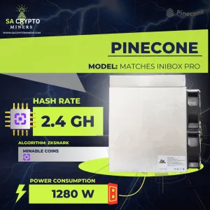 Crypto miner specifications INibox Pro Crypto Miner